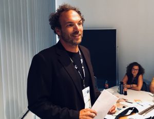 Jan Torge Claussen auf dem gamescom congress 2018 | Bild: Grimme Game